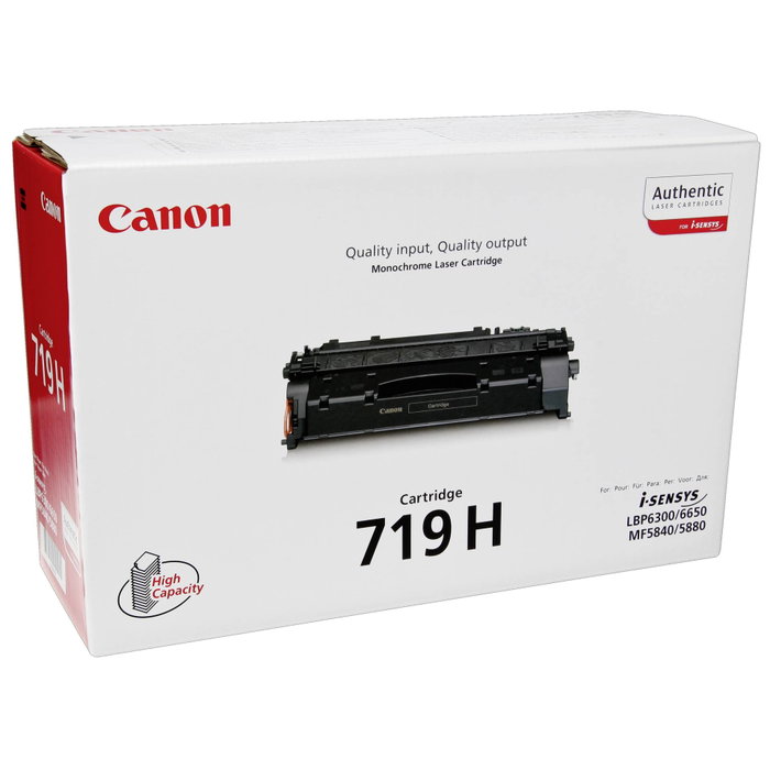 Canon CRG 719H Negro de Alta Capacidad
