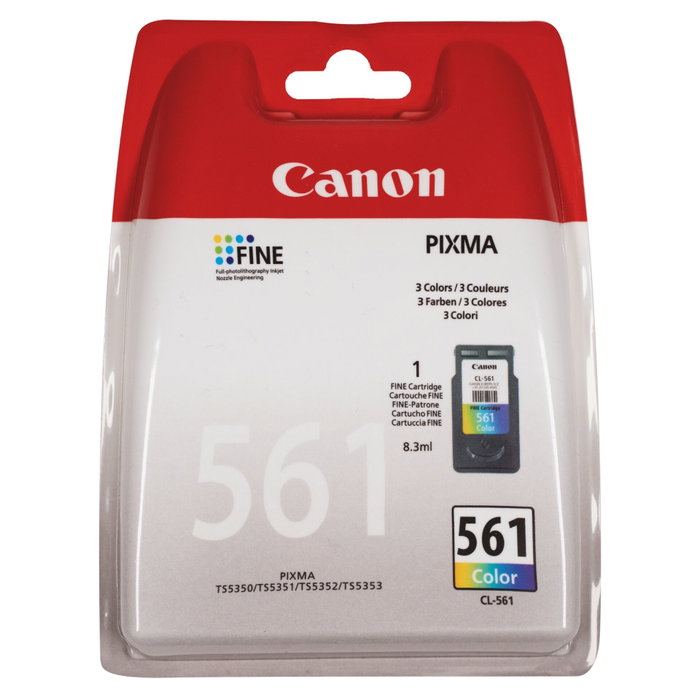 Canon CL-561 Cartucho de Tinta Tricolor