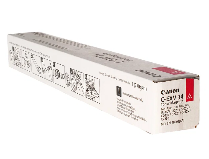 Canon C-EXV34M Tóner Magenta para IRC2020/2030/2020I