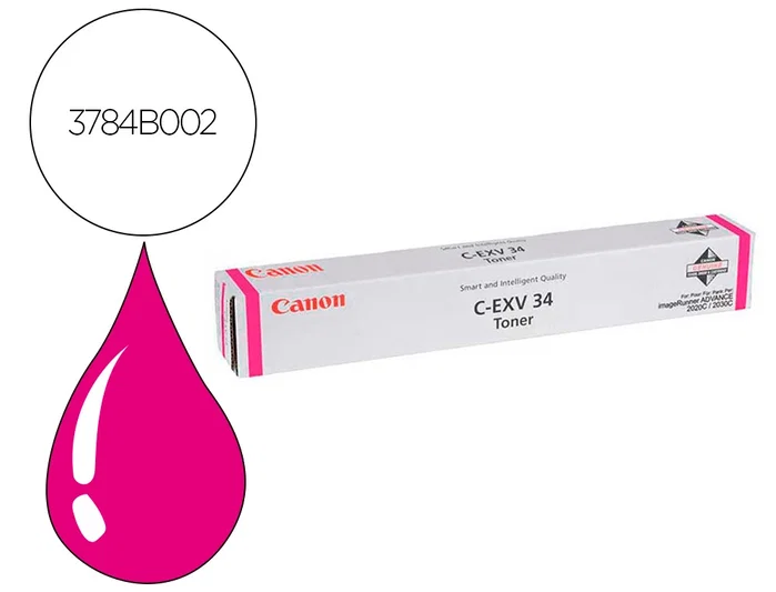 Canon C-EXV34M Tóner Magenta para IRC2020/2030/2020I