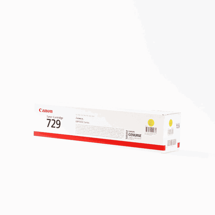 Canon Cartucho de tóner 729 Y Amarillo 4367B002