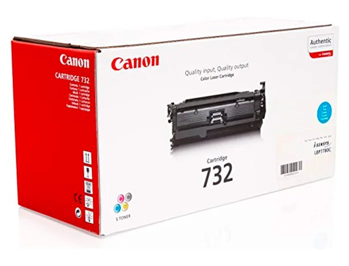 Canon Cartucho de tóner 732C Cian