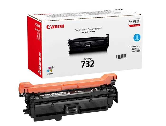 Canon Cartucho de tóner 732C Cian