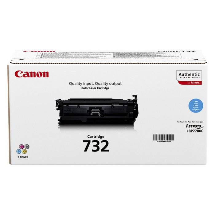 Canon Cartucho de tóner 732C Cian