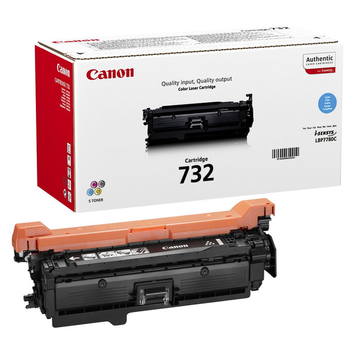 Canon Cartucho de tóner 732C Cian
