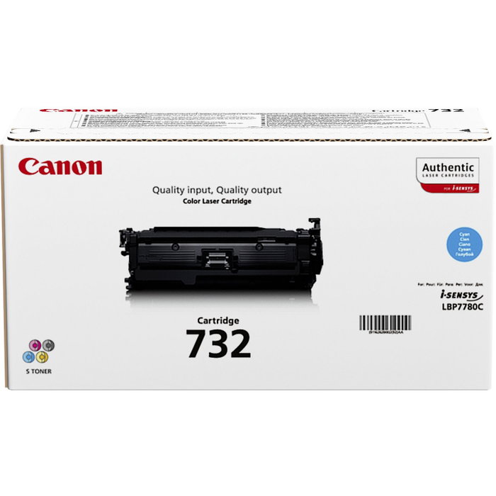 Canon Cartucho de tóner 732C Cian