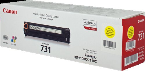 Canon Cartucho de Tóner 731Y Amarillo