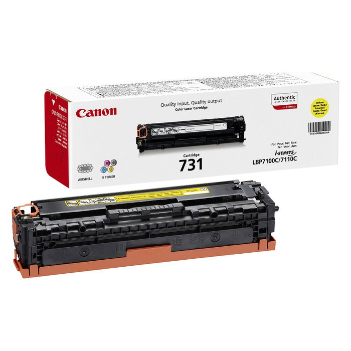 Canon Cartucho de Tóner 731Y Amarillo
