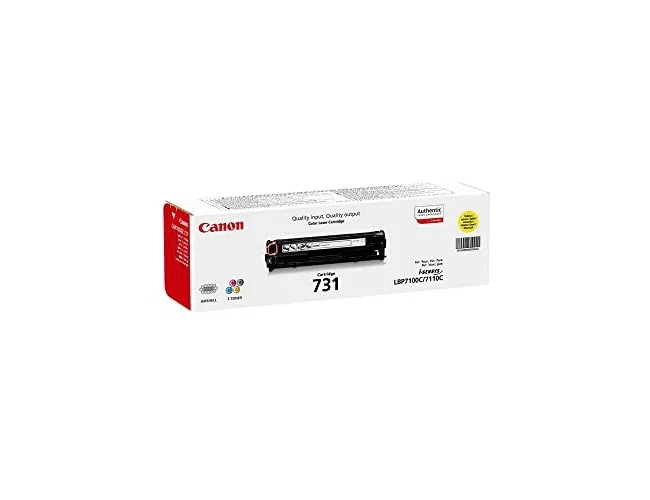 Canon Tóner 731Y Amarillo para i-SENSYS LBP7100CN/7110CW y MF serie