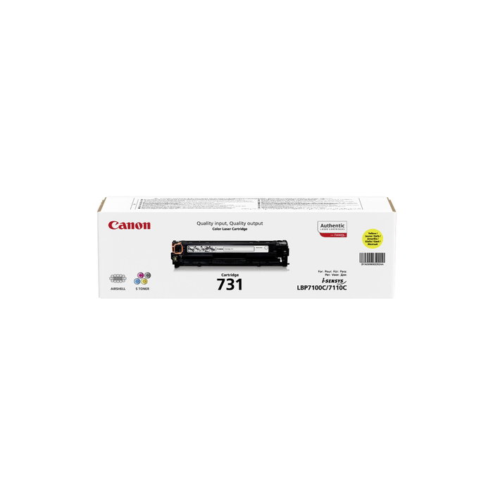 Canon Cartucho de Tóner 731Y Amarillo