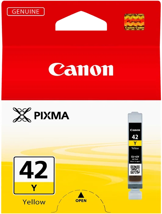Canon CLI-42Y Cartucho de Tinta Amarillo para PIXMA PRO-100 Canon CLI-42Y Cartucho de Tinta Amarillo para PIXMA PRO-100