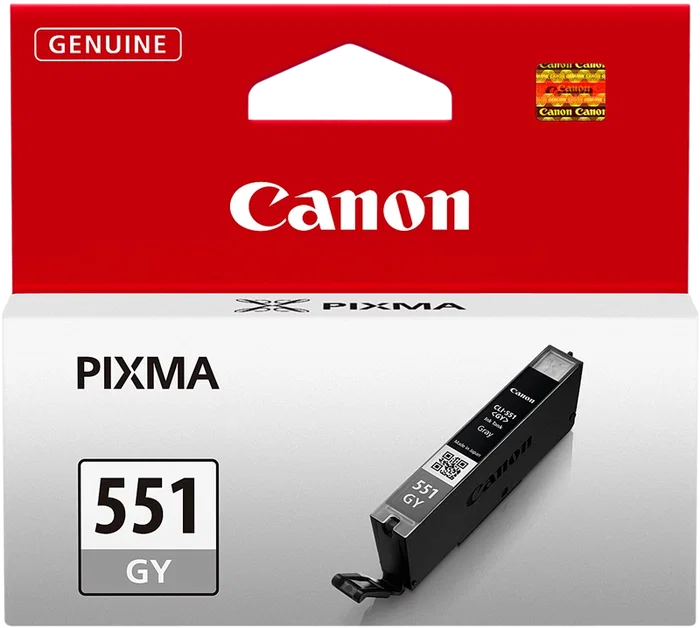 Canon CLI-551GY Gris Cartucho de Tinta Canon CLI-551GY Gris Cartucho de Tinta