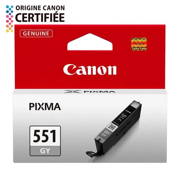 Canon CLI-551GY Gris Cartucho de Tinta Canon CLI-551GY Gris Cartucho de Tinta