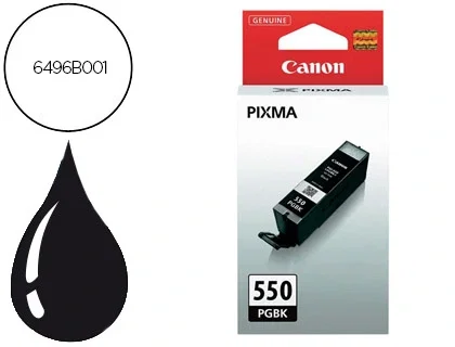 Canon Cartucho de Tinta PGI-550PGBK Negro 15 ml