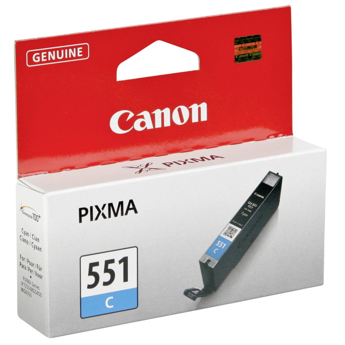 Canon CLI-551C Cartucho de Tinta Cian Canon CLI-551C Cartucho de Tinta Cian