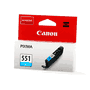 Canon CLI-551C Cartucho de Tinta Cian