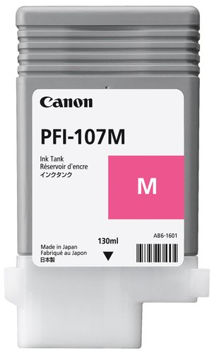 Canon PFI-107M Cartucho de tinta magenta 130 ml de 1 pieza
