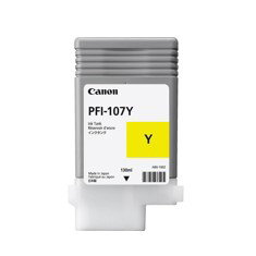 Canon PFI-107Y Cartucho de Tinta Amarillo 130ml