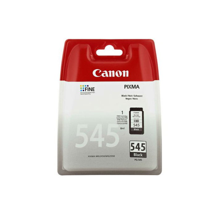 Canon PG-545 Cartucho de Tinta Negro Original, Rendimiento Estándar Canon PG-545 Cartucho de Tinta Negro Original, Rendimiento Estándar