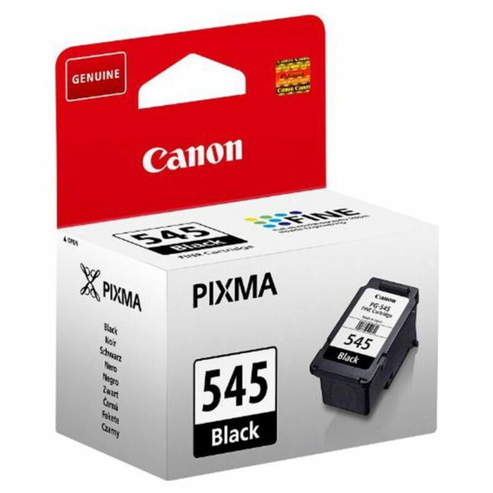 Canon PG-545 Cartucho de Tinta Negro Original, Rendimiento Estándar Canon PG-545 Cartucho de Tinta Negro Original, Rendimiento Estándar