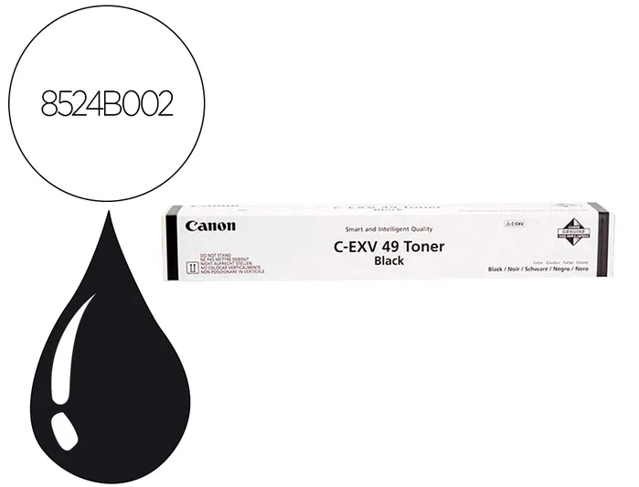 Canon C-EXV49BK Negro
