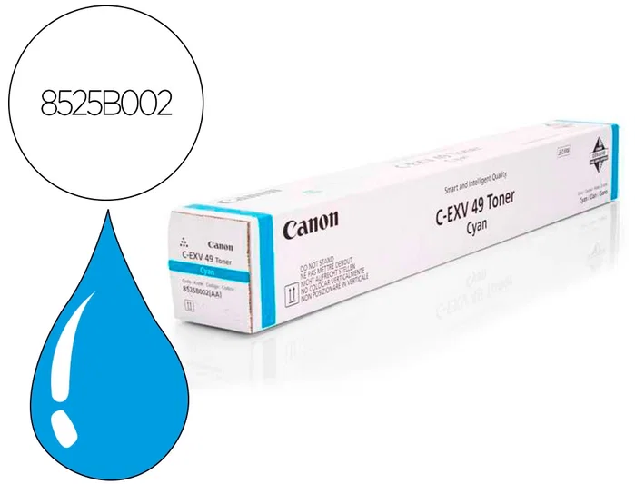Canon C-EXV49c Cian, Tóner Original para imageRUNNER ADVANCE