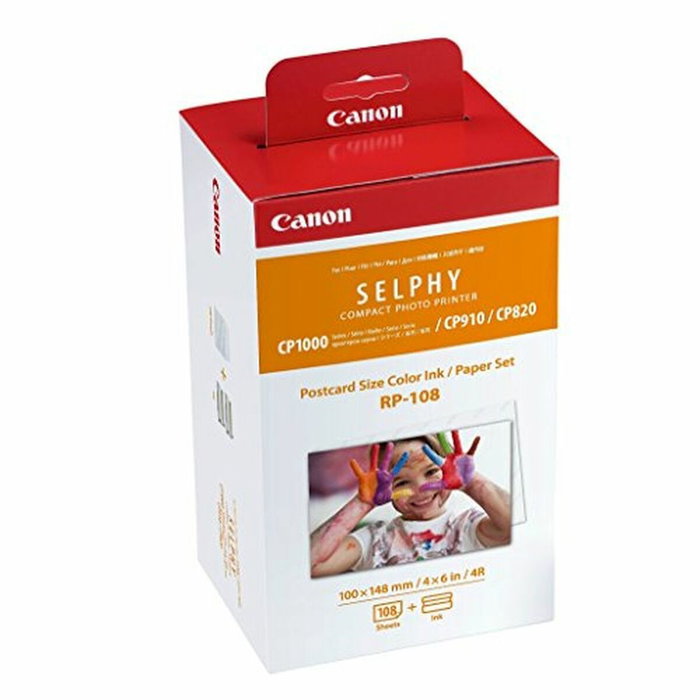 Canon RP-108 Kit de Cinta de Impresión y Papel Fotográfico