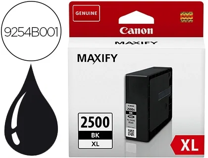 Canon Cartucho de Tinta PGI-2500XL BK Negro XL Canon Cartucho de Tinta PGI-2500XL BK Negro XL