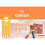 Canson Papel de Dibujo Basik 130 g con Recuadro 32,5x46 cm