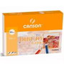 Canson Papel de Dibujo Basik 130 g con Recuadro 32,5x46 cm