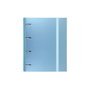 Carchivo Carpeta de Anillas Carpeblock Metal A4 Azul con Recambio de 100 Hojas