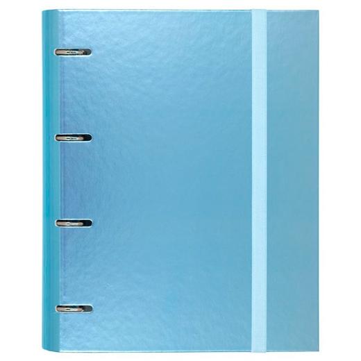 Carchivo Carpeta Anillas 4x35 mm Carpeblock Metal Recambio 100H A4 90 gr Banda Color Cartón Plastificado Azul Carchivo Carpeta Anillas 4x35 mm Carpeblock Metal Recambio 100H A4 90 gr Banda Color Cartón Plastificado Azul