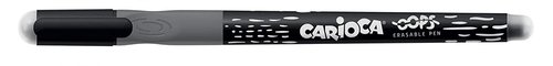 Carioca Bolígrafo Oops Monocolor Negro Caja 12 UD