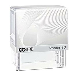 Colop Printer 30 G7 18x47mm Blanco/Azul