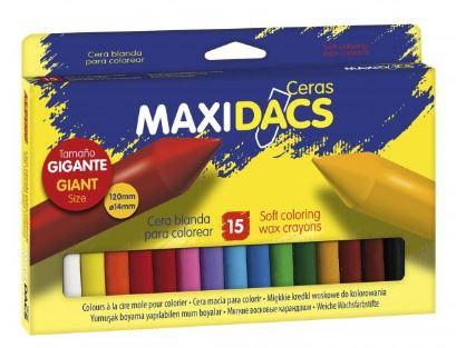 Dacs Ceras Maxidacs 120 mm Tamaño Gigante Surtidos - Estuche de 15 Unidades Dacs Ceras Maxidacs 120 mm Tamaño Gigante Surtidos - Estuche de 15 Unidades