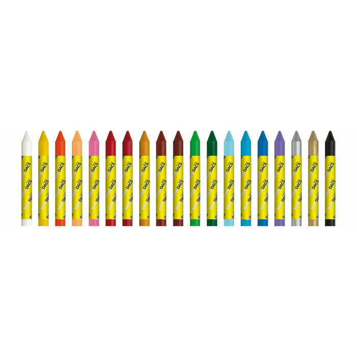 Dacs Maxidacs Ceras Tamaño Gigante Surtidos - Estuche de 15 Unidades Dacs Maxidacs Ceras Tamaño Gigante Surtidos - Estuche de 15 Unidades