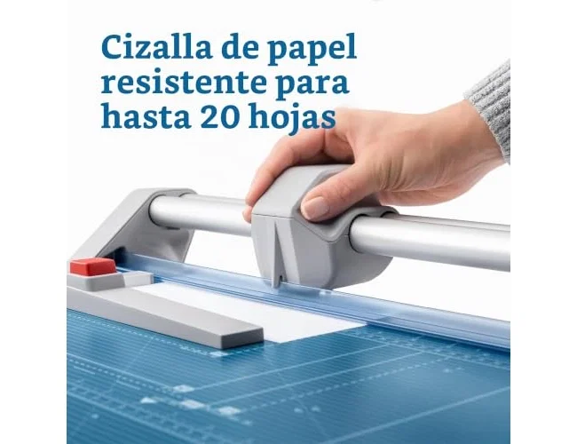 Dahle Cizalla de rodillo profesional 552 A3 Azul