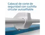 Dahle Cizalla de rodillo profesional 552 A3 Azul