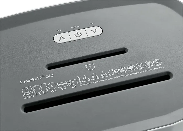 Dahle PaperSAFE PS 240 Destructora de Documentos con Corte en Partículas P-4, 25L