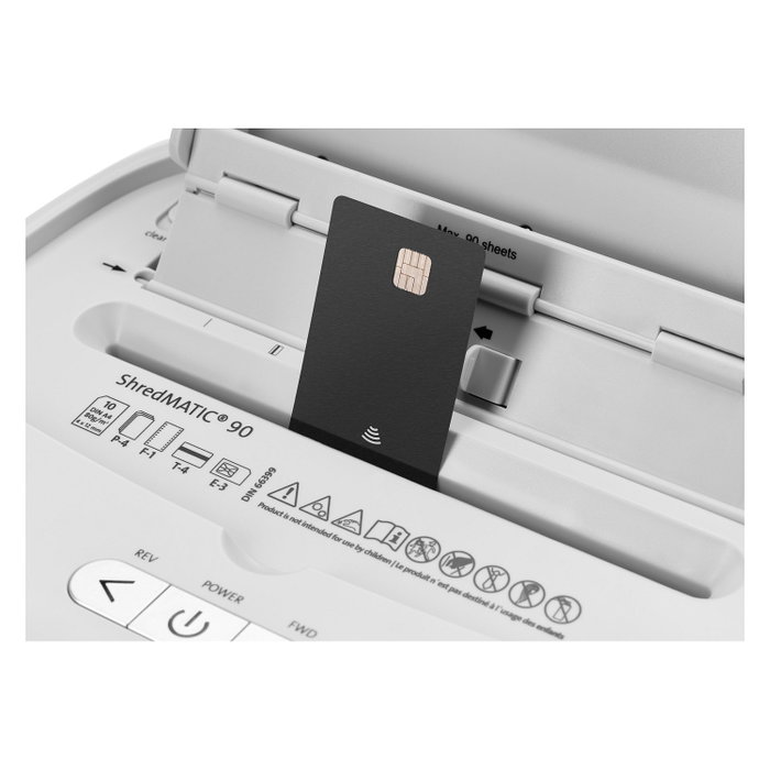 Dahle ShredMATIC 90 Destructora de Papel Automática Blanco P4 23L