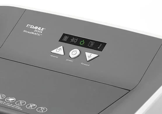 Dahle Shredmatic 300 Destructora Automática de Microcorte, Blanco