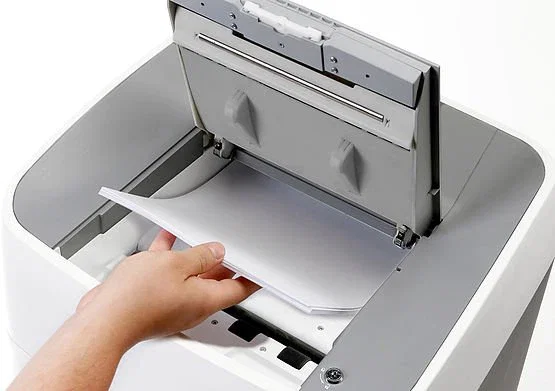 Dahle Shredmatic 300 Destructora Automática de Microcorte, Blanco