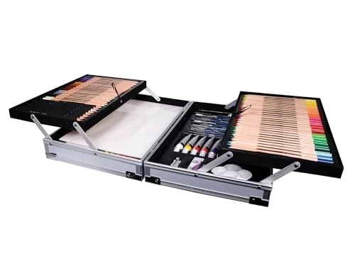 DALER ROWNEY Maletín de Arte Completo de 122 Piezas