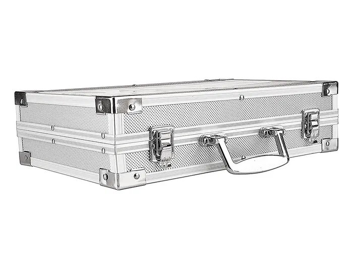 Daler Rowney Maletín Artístico Metálico 122 Piezas con Lápices, Pasteles al Óleo y Acrílicos, Ideal para Artistas y Principiantes