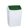 Denox Papelera Tapa Basculante 55L Verde
