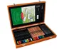 Derwent Estuche de Pintura con Lápices de Colores Academy Madera 35 Piezas