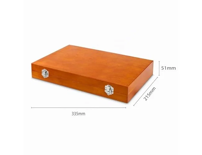 Derwent Academy Set de Arte en Caja de Madera de 35 Piezas
