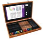 Derwent Academy Set de Arte en Caja de Madera de 35 Piezas