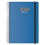 Dohe Agenda Anual Syncro Espiral 15x21 cm Azul 2027