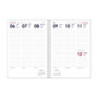 Dohe Agenda Anual Syncro Espiral 15x21cm Azul 2027